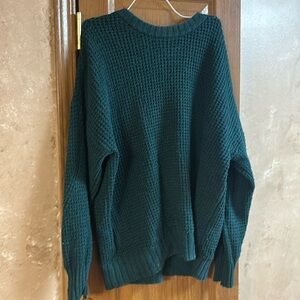 American eagle green sweater